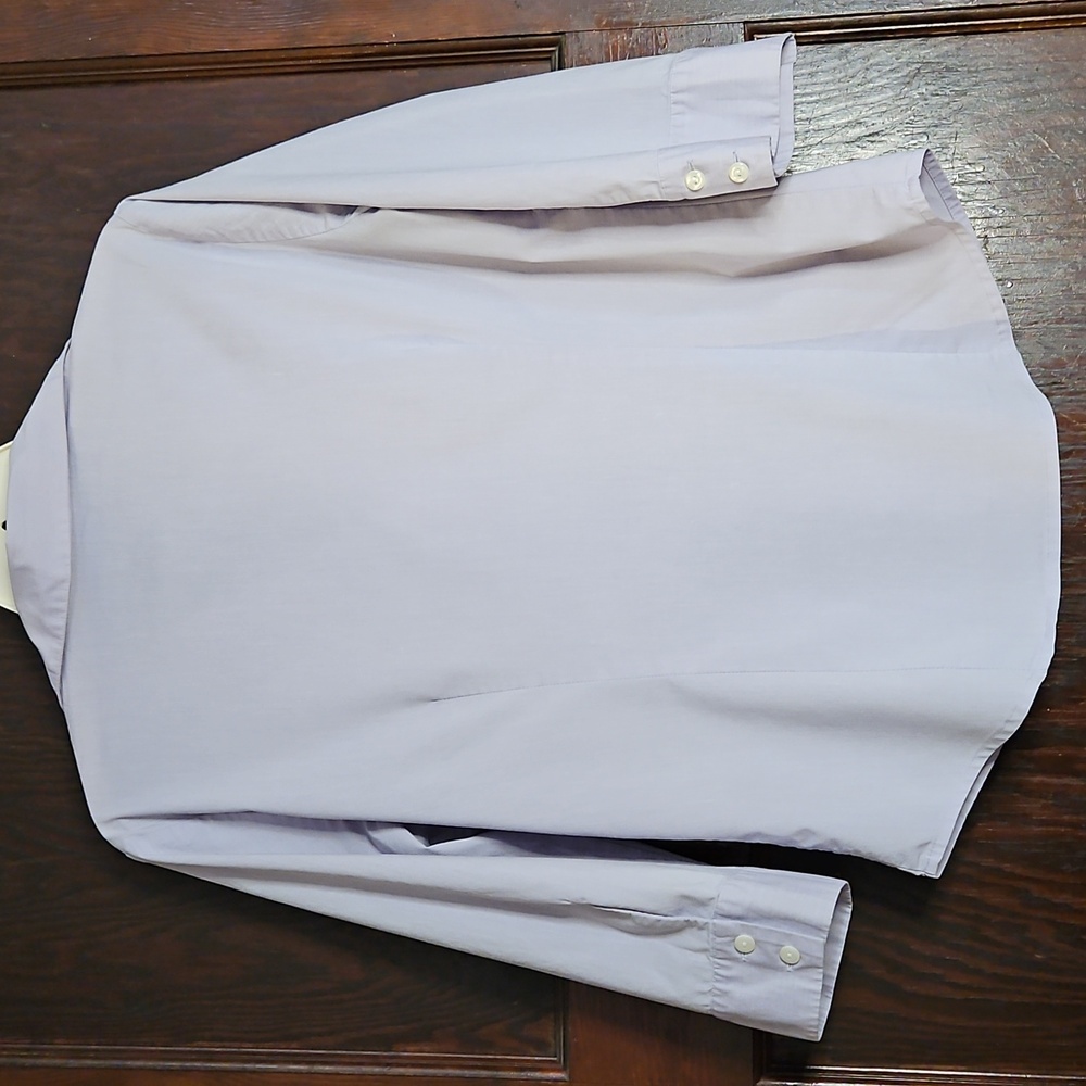 New York & Company Lavender 3/4 Sleeve Blouse - Size M - Picture 2 of 3